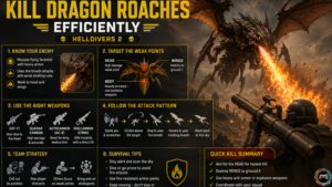 How to Kill Dragon Roaches Efficiently