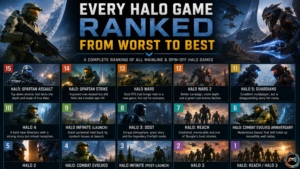 Every Halo Game Ranked 