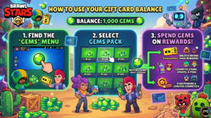 Gift Card Balance in Brawl Stars