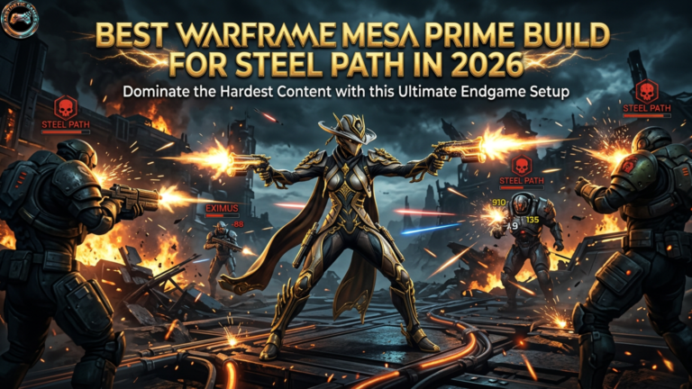 Best Warframe Mesa Prime Build for Steel Path in 2026