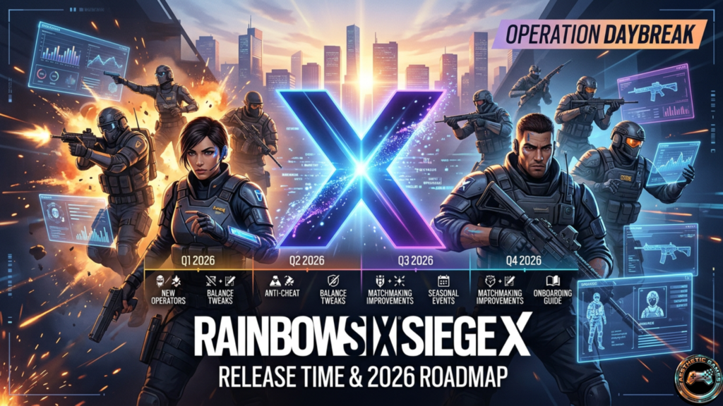 Rainbow Six Siege X Release Time & 2026 Roadmap