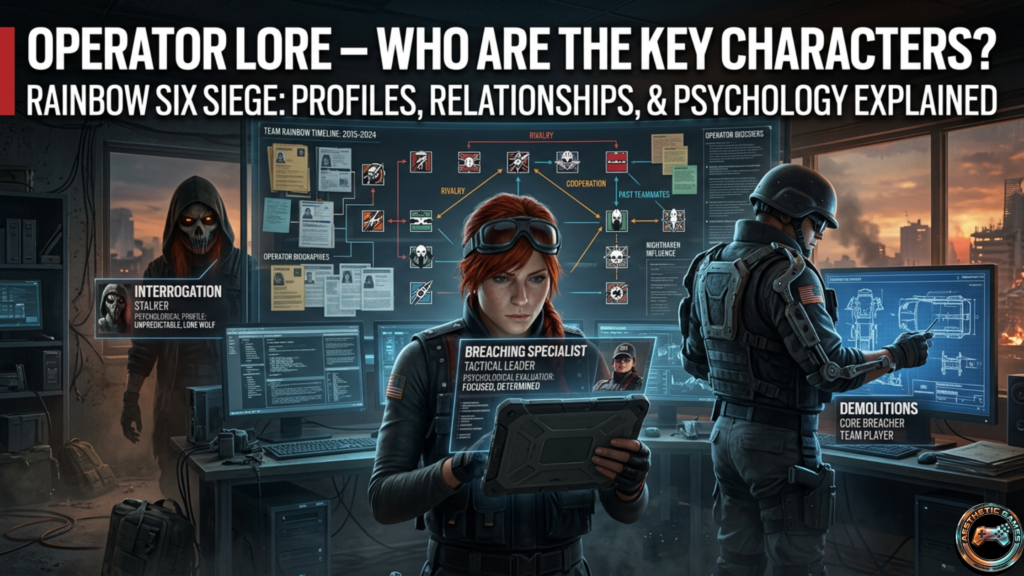 Rainbow Six Siege Lore