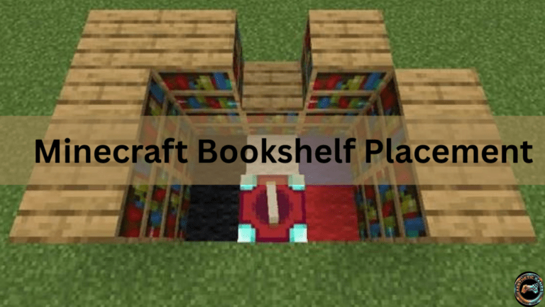 Minecraft Bookshelf Placement